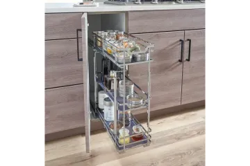 STORAGE-WITH-STYLE®-Metal-No-Wiggle-Base-Pullout-Preassembled-with-Soft-close-Slides-Cabinet-Organizer