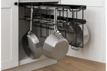 STORAGE-WITH-STYLE®-Soft-close-Hanging-Pan-Pullout-Cabinet-Organizer